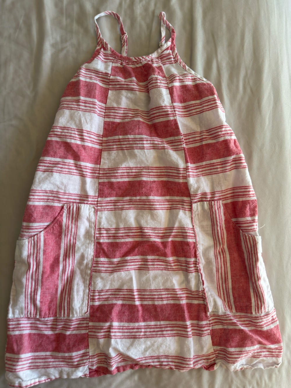 Old Navy Red and White Striped dress